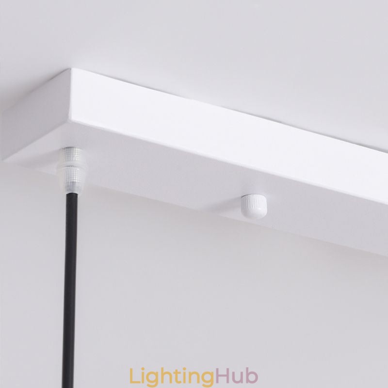 Nordic Pendant Light Creative G9 Wrought Iron Wave Ceiling Light