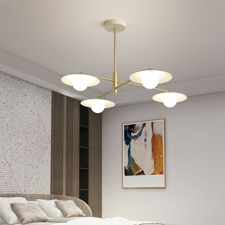 Nordic Pendant Light Creative G9 Wrought Iron Disc Ceiling Light Nordic Pendant Light Creative G9 Wrought Iron Disc Ceiling Light