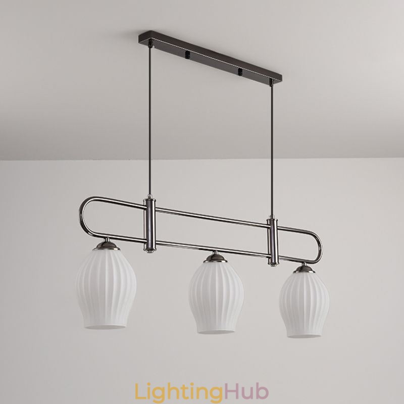 Nordic Pendant Light Wrought Iron Creative Stamen Ceiling Light