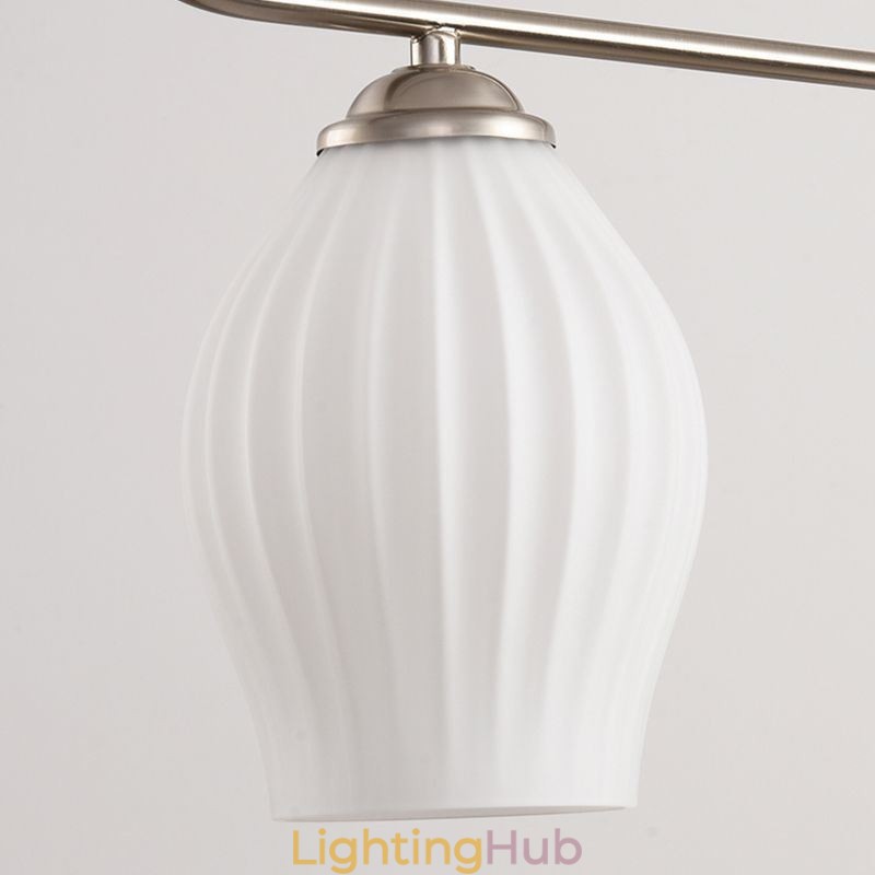 Nordic Pendant Light Wrought Iron Creative Stamen Ceiling Light