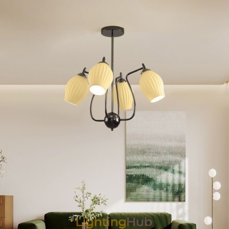 Nordic Pendant Light Creative Wrought Iron Gun Black Stamen Ceiling Light Nordic Pendant Light Creative Wrought Iron Gun Black Stamen Ceiling Light