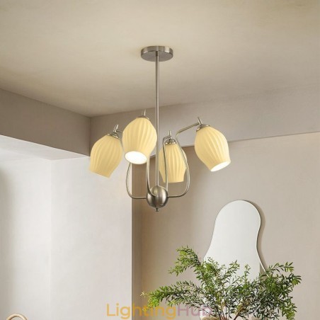 Nordic Pendant Light Creative Wrought Iron Sand Nickel Flower Stamen Ceiling Light Nordic Pendant Light Creative Wrought Iron Sand Nickel Flower Stamen Ceiling Light