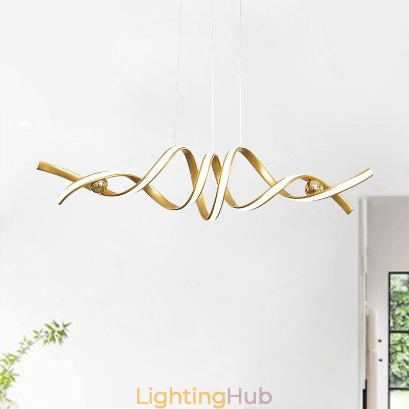 Minimalist Pendant Light Aluminum Art Minimalist Spiral Ceiling Light