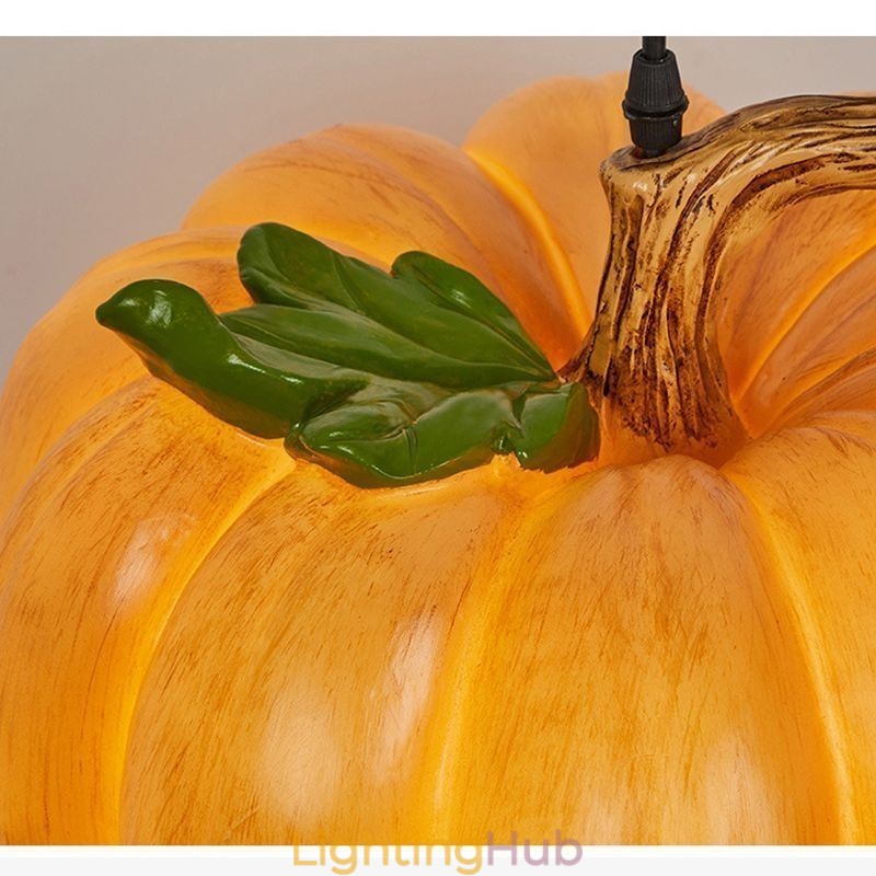 Japanese Retro Pumpkin Pendant Light Creative Ceiling Lights