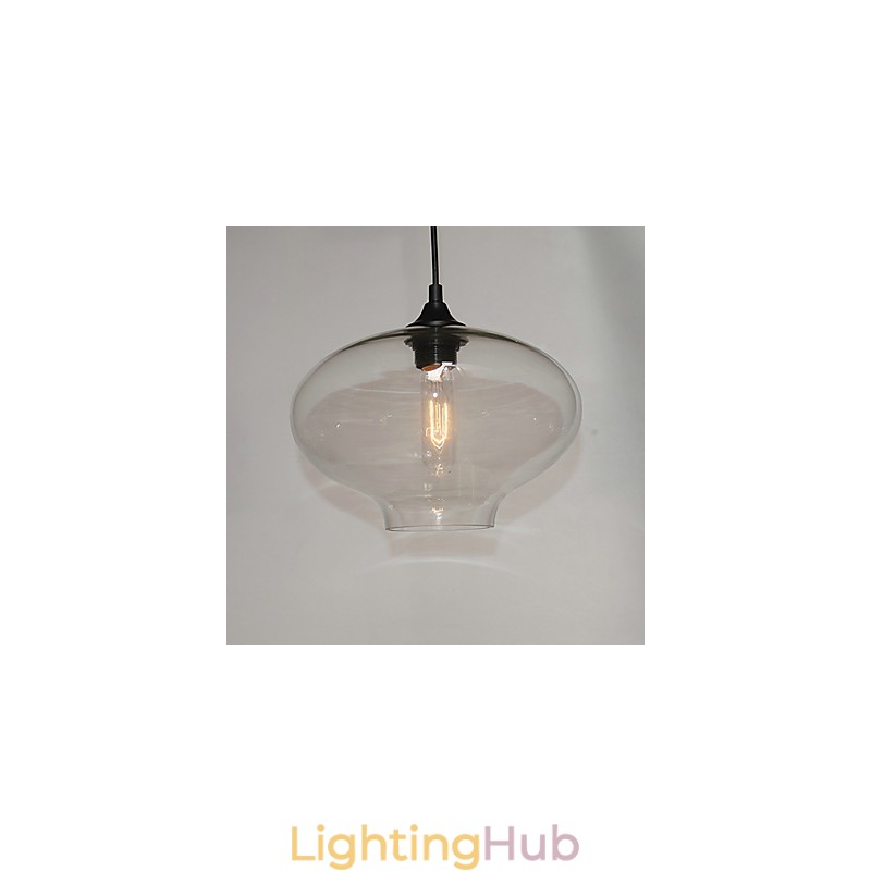 Bubble Design Pendant 1 Light Minimalist Iron Painting