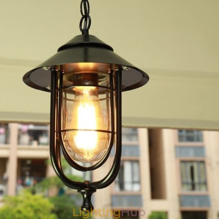 American Retro Outdoor Light Waterproof Birdcage Shape Pendant Light Garden American Retro Outdoor Light Waterproof Birdcage Shape Pendant Light Garden