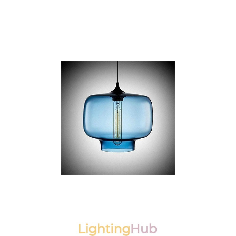 Bottle Design Pendant 1 Light Concise Iron Painting