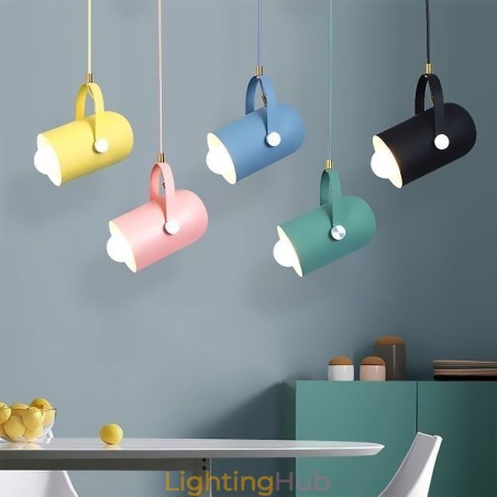 Nordic Colorful Pendent Light Macaron Single Head Pendant Lamp Nordic Colorful Pendent Light Macaron Single Head Pendant Lamp