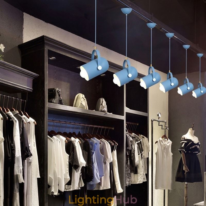 Nordic Colorful Pendent Light Macaron Single Head Pendant Lamp