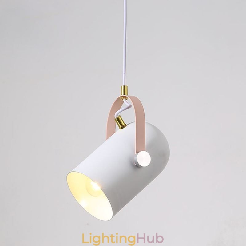 Nordic Colorful Pendent Light Macaron Single Head Pendant Lamp