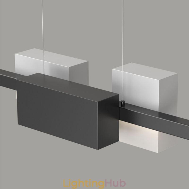 Minimalist Strip Pendant Light Modern Creative Hanging Light