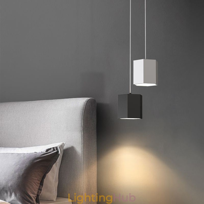 Modern Hexagonal Pendant Light Simple Hanging Lamp