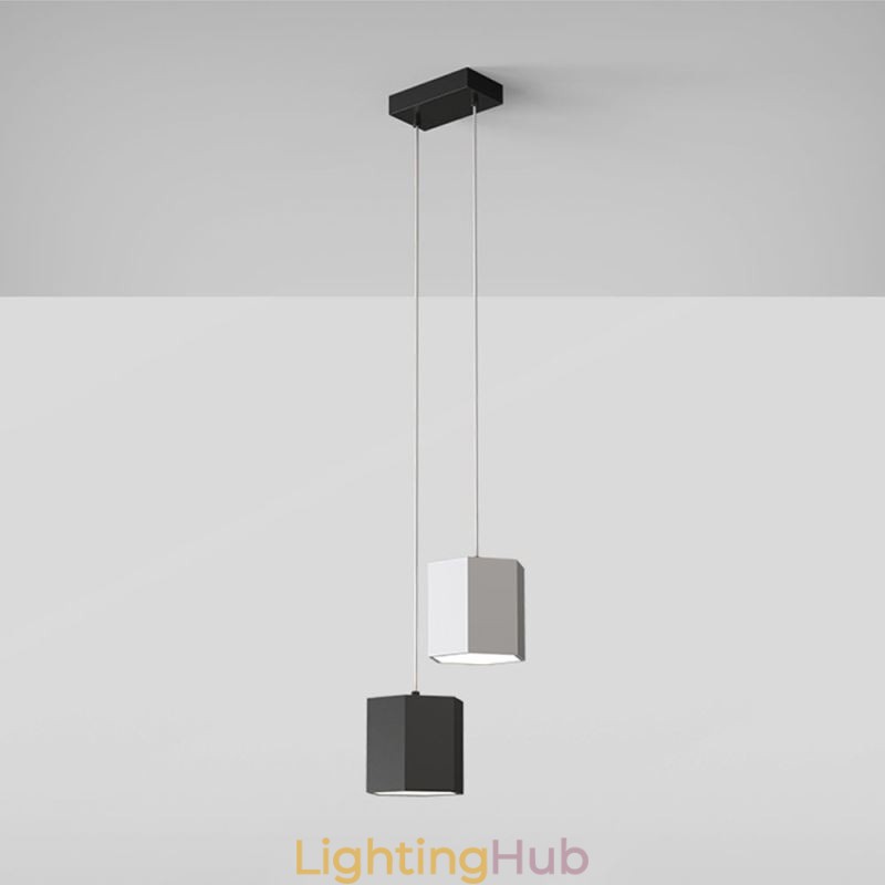 Modern Hexagonal Pendant Light Simple Hanging Lamp