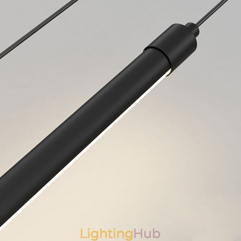 Pendant Light Nordic Long Tube Hanging Lamp Island
