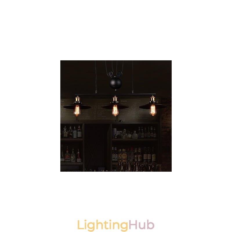 Modern Contemporary Mini Style Metal Chandelier