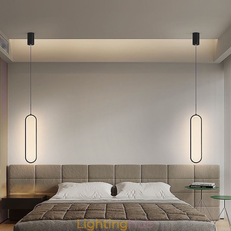 Modern Pendant Light Minimalist Oval Pendant Lighting