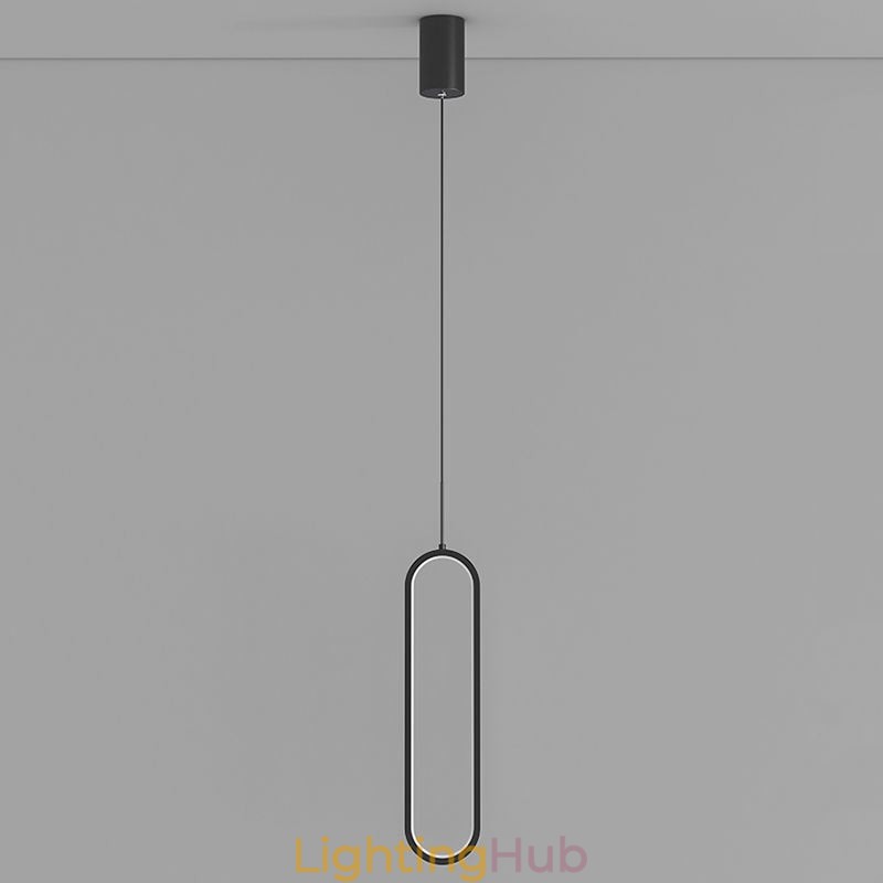 Modern Pendant Light Minimalist Oval Pendant Lighting