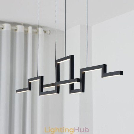 Modern Pendant Light Acrylic Black Chandelier Modern Pendant Light Acrylic Black Chandelier