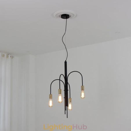 Modern Iron Chandelier Simple Iron Pendant Light Modern Iron Chandelier Simple Iron Pendant Light