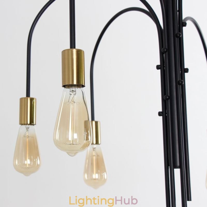 Modern Iron Chandelier Simple Iron Pendant Light