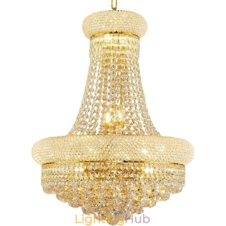 Crown Shaped Chandelier Luxurious Crystal Pendant Light Crown Shaped Chandelier Luxurious Crystal Pendant Light