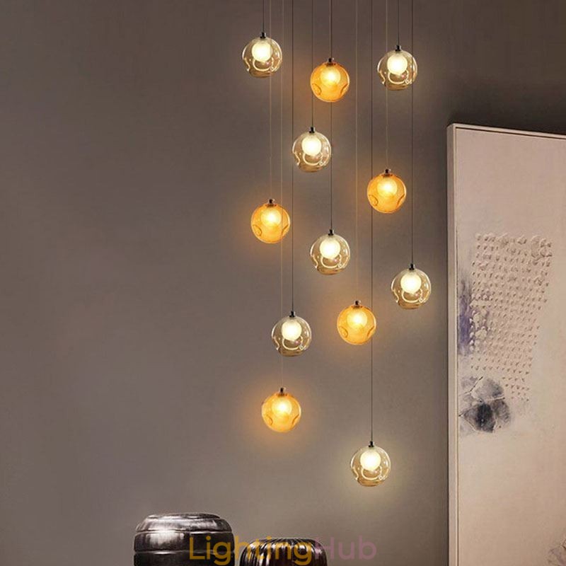 Modern Crystal Ball Pendant Light Colorful Crystal Chandelier (Colorful Style Pls Contact Us)