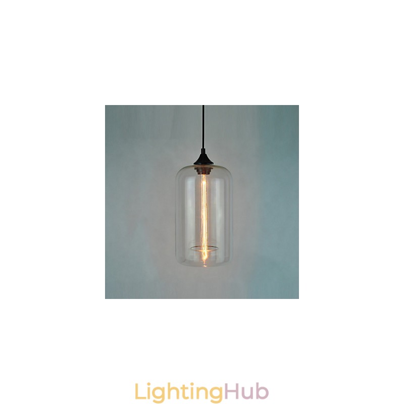 Bottle Design Pendant 1 Light Minimalist Iron Painting