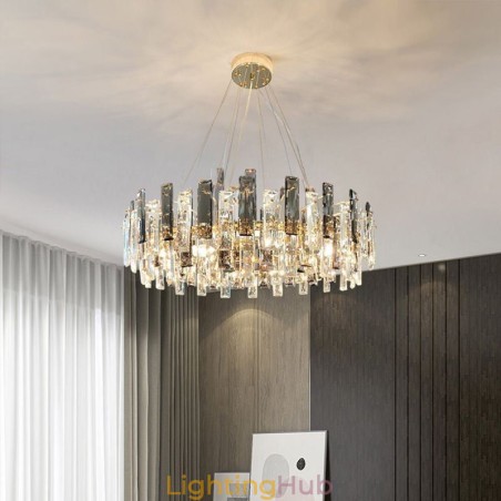 Luxury Glass Chandelier European Style Pendant Light Luxury Glass Chandelier European Style Pendant Light