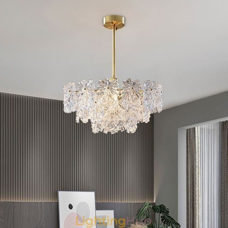 Luxury Pendant Light Home Décor Glass Chandelier Living Luxury Pendant Light Home Décor Glass Chandelier Living