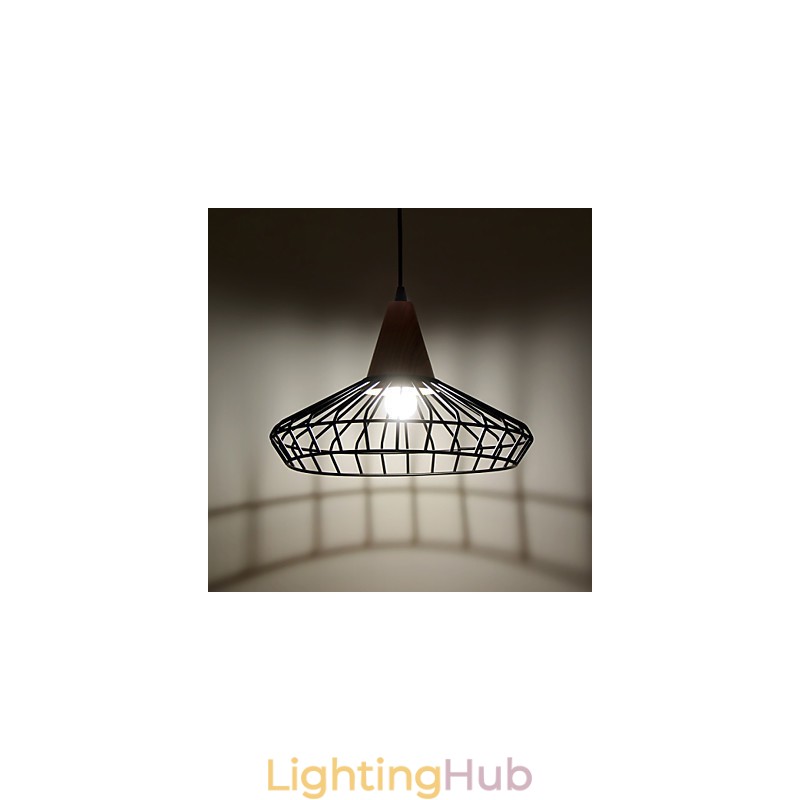 Modern Contemporary Painting Metal Chandelier