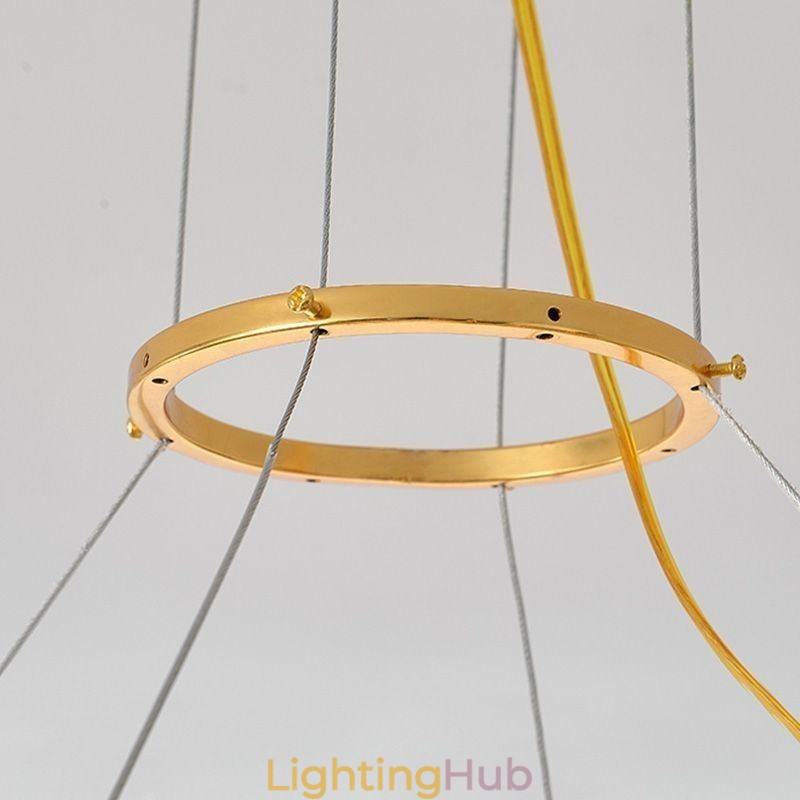 Modern Shell Glass Chandelier Lights Dining