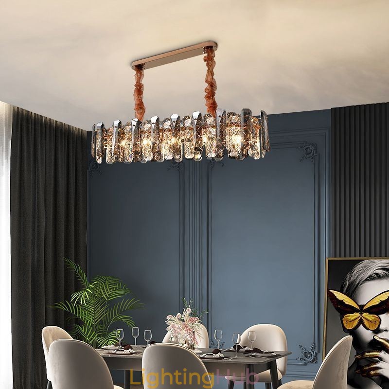 Modern Glass Pendant Lighting Luxury Hanging Lighting Fixture Dining