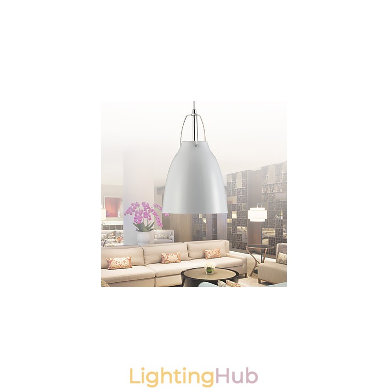 Contemporary and contracted droplight 1 light Metal Pendant Light
