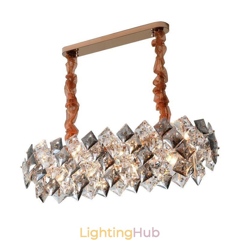 European Glass Chandelier Creative Light Luxury Pendant Lighting