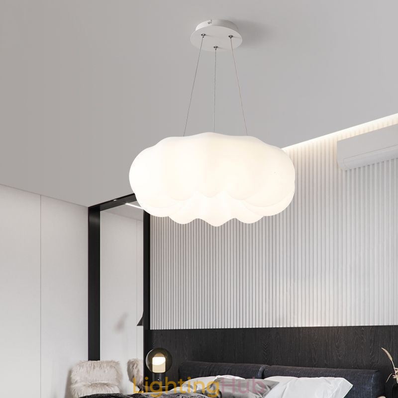 Nordic Pendant Lamp Creativity Pumpkin Shape Hanging Lights