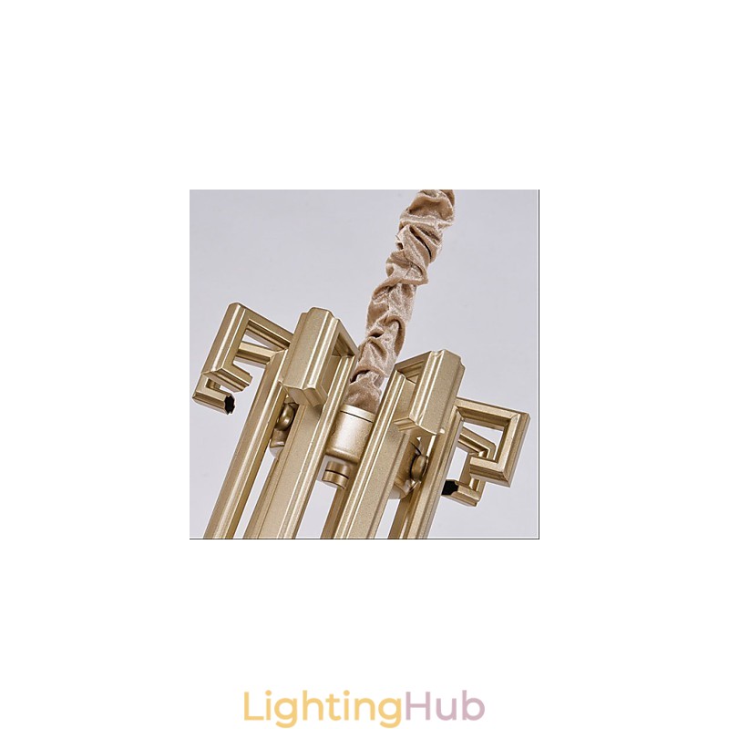 The Chinese Style Chandelier Iron Copper Imitation Air Lamps
