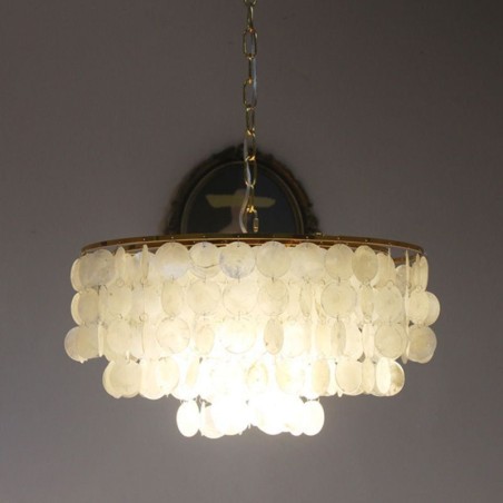 European Seashell Pendant Light European Seashell Pendant Light