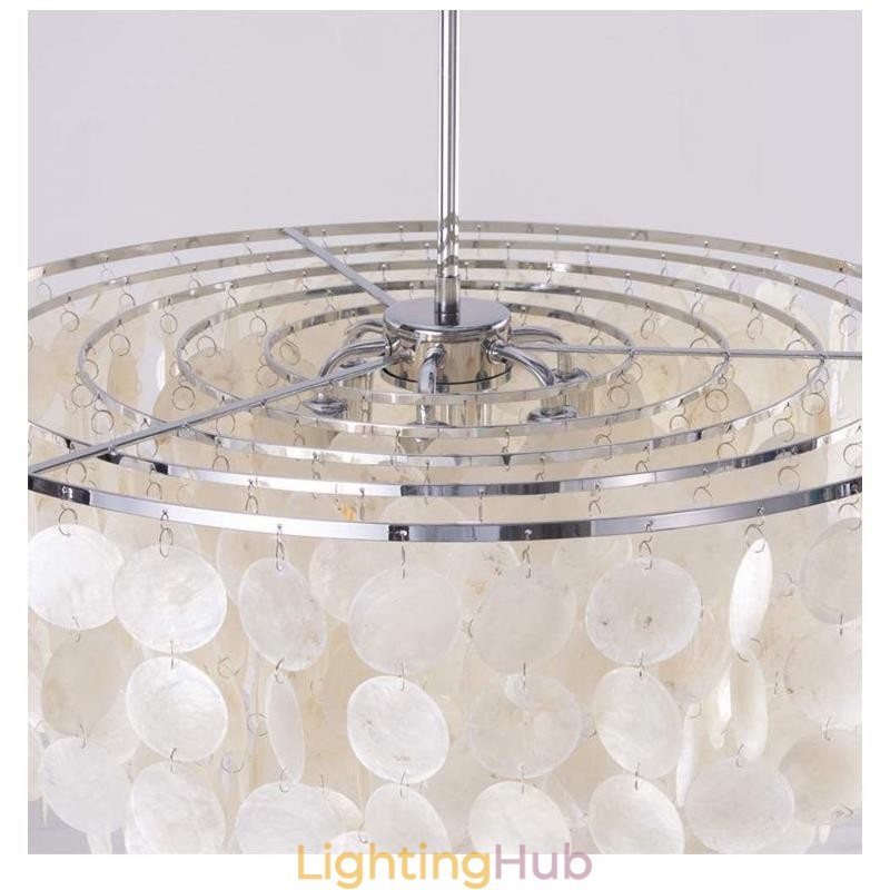 European Seashell Pendant Light Contemporary Hanging Light