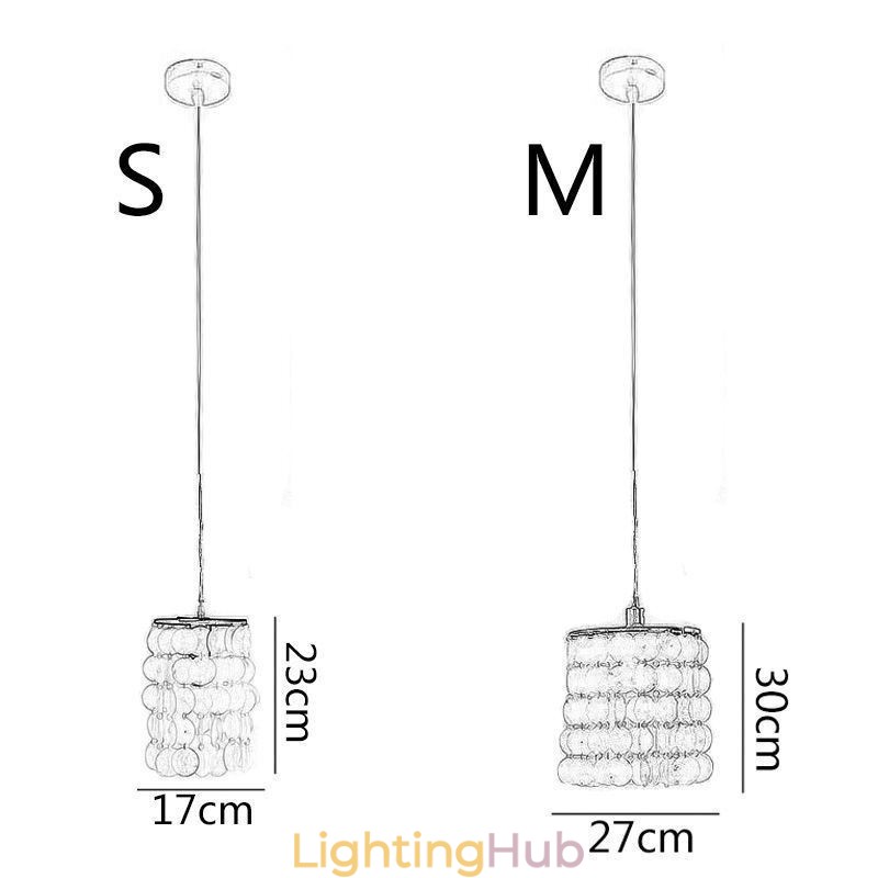 Modern Capiz Pendant Light Contemporary Mini Hanging Ceiling Lighting Dining