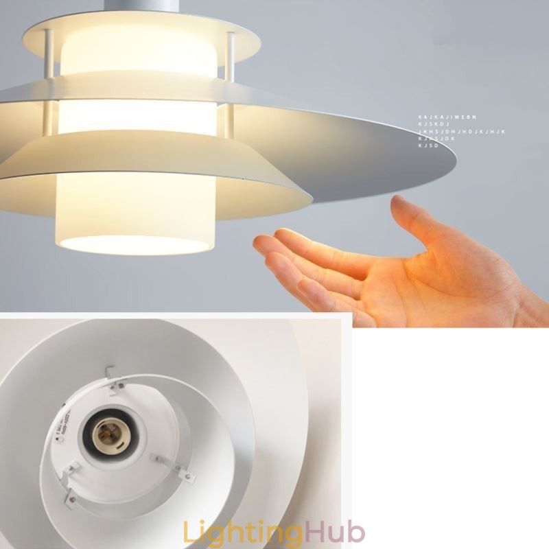 Nordic Aluminum Pendant Light Modern Minimalist Ceiling Lighting