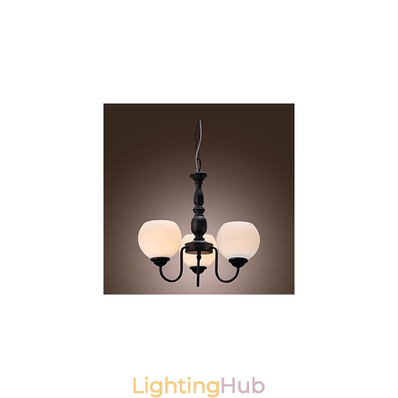 Traditional Classic Candle Style Bronze Chandelier
