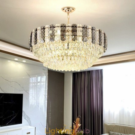 Luxury European Pendant Light Crystal Ceiling Light Luxury European Pendant Light Crystal Ceiling Light