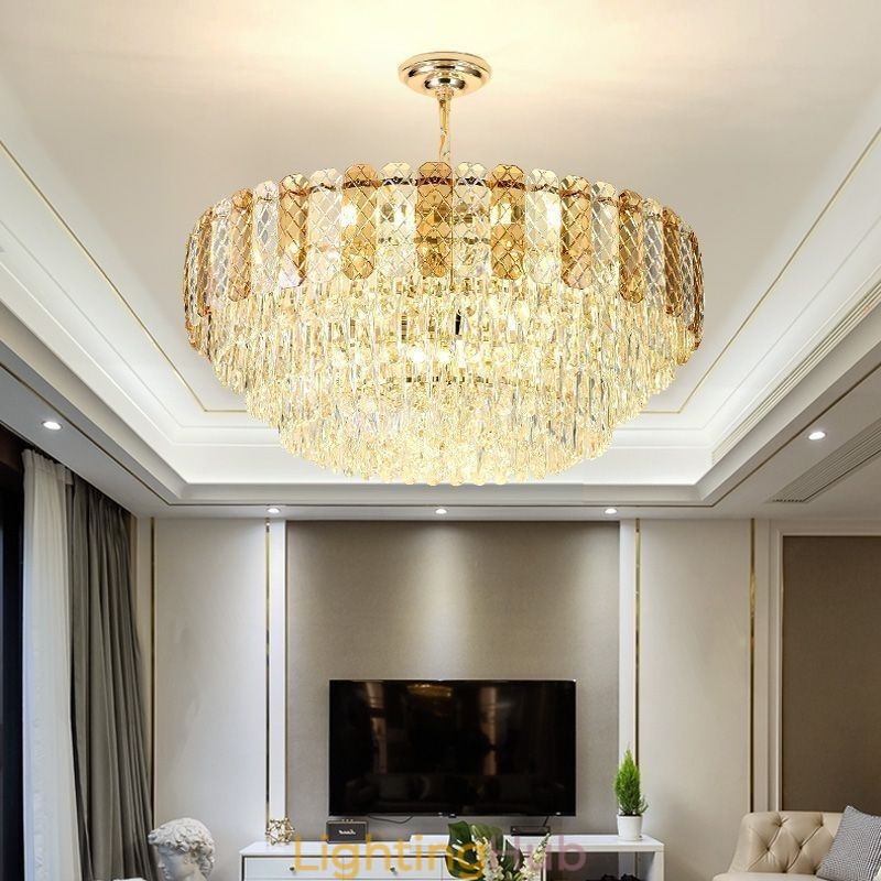 Luxury European Pendant Light Crystal Ceiling Light