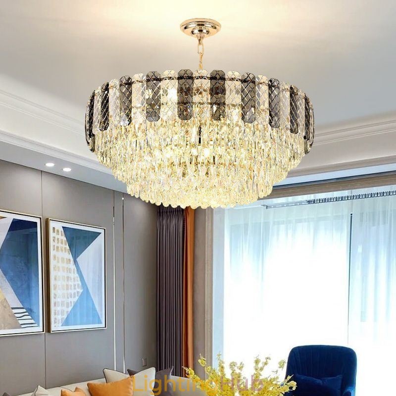 Luxury European Pendant Light Crystal Ceiling Light