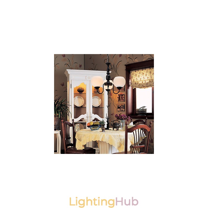 Traditional Classic Candle Style Bronze Chandelier