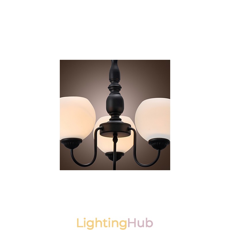 Traditional Classic Candle Style Bronze Chandelier
