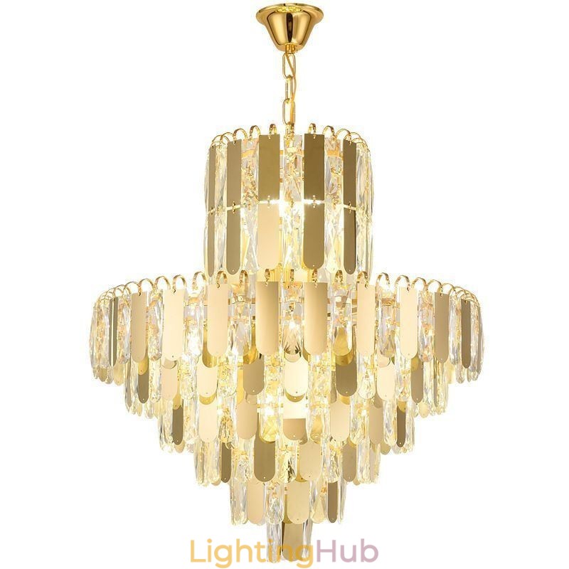 Modern Crystal Pendant Light Contemporary Ceiling Lights Fixtures