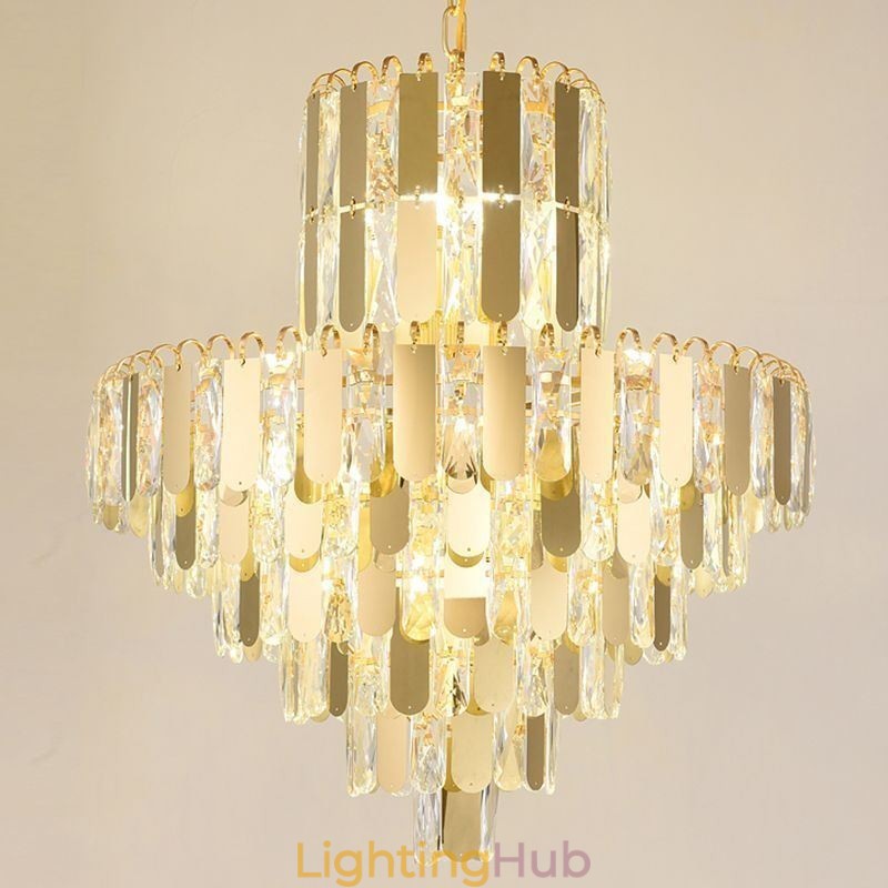 Modern Crystal Pendant Light Contemporary Ceiling Lights Fixtures