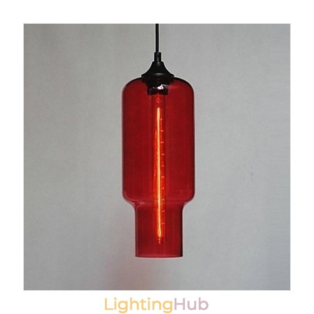 Modern Glass Pendant Light in Brown Bubble Design Modern Glass Pendant Light in Brown Bubble Design