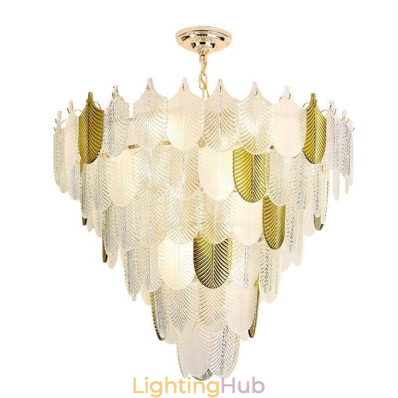 Crystal Elegant Leaf Pendant Light Ceiling Pendant Light